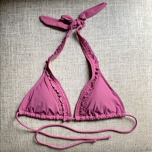 Victoria’s Secret Ruffle Triangle Bikini Top